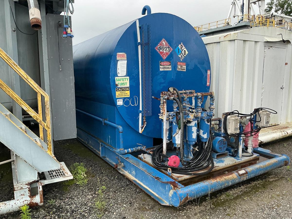 Used Fuel Tank, Welded Steel, H&P 