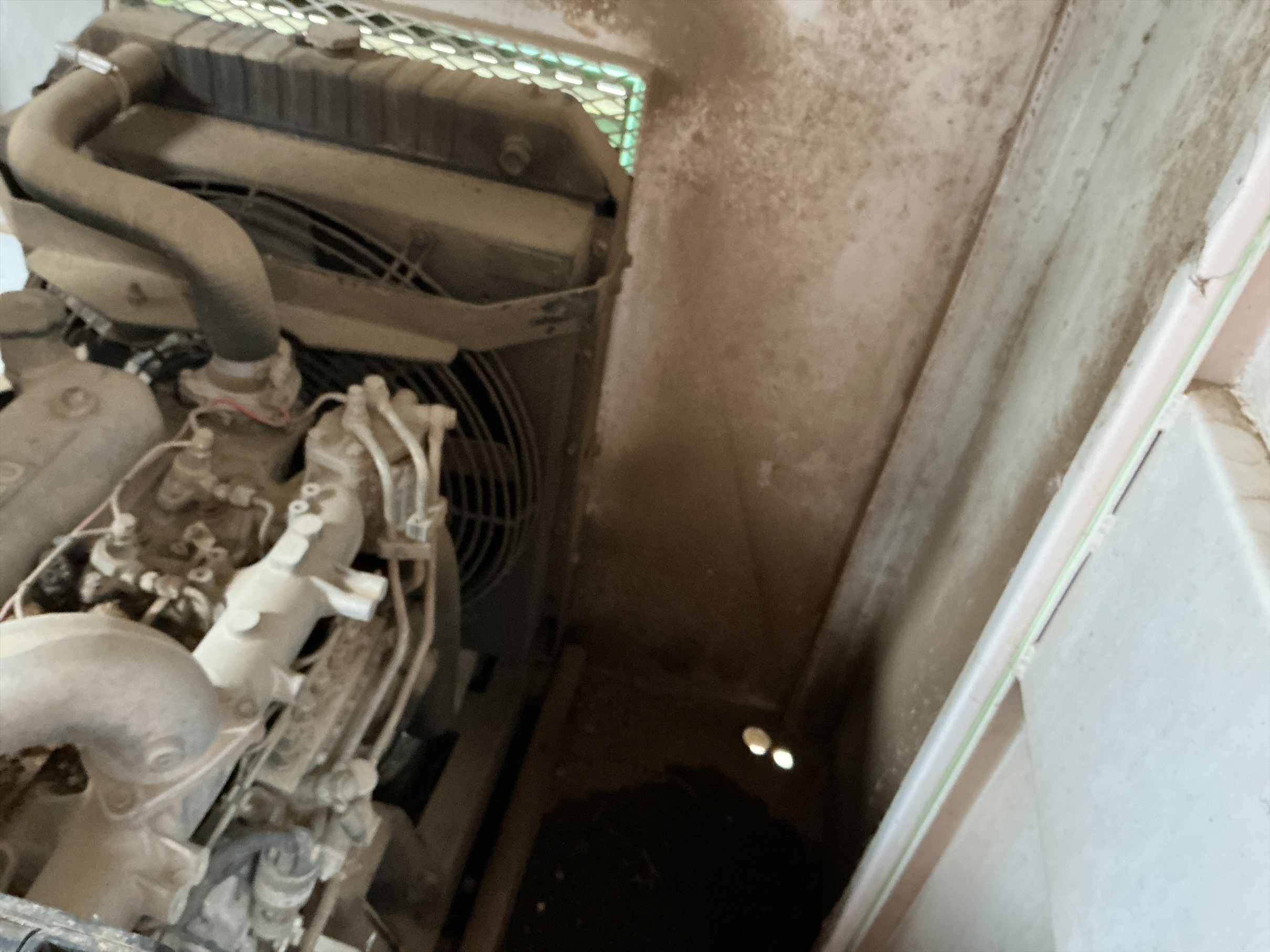 Used Isuzu A-6BG1 TQV Diesel Generator