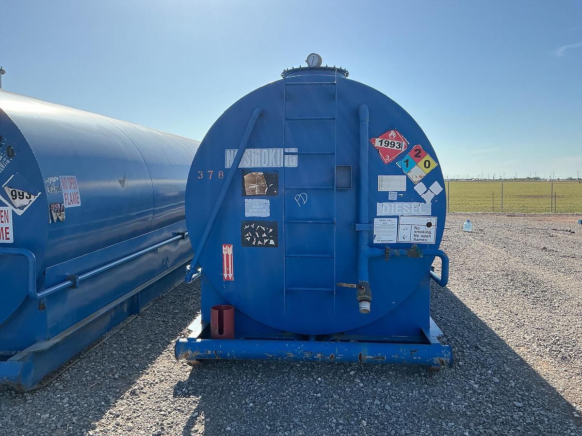 Used Welded Steel Fuel Tank H&P