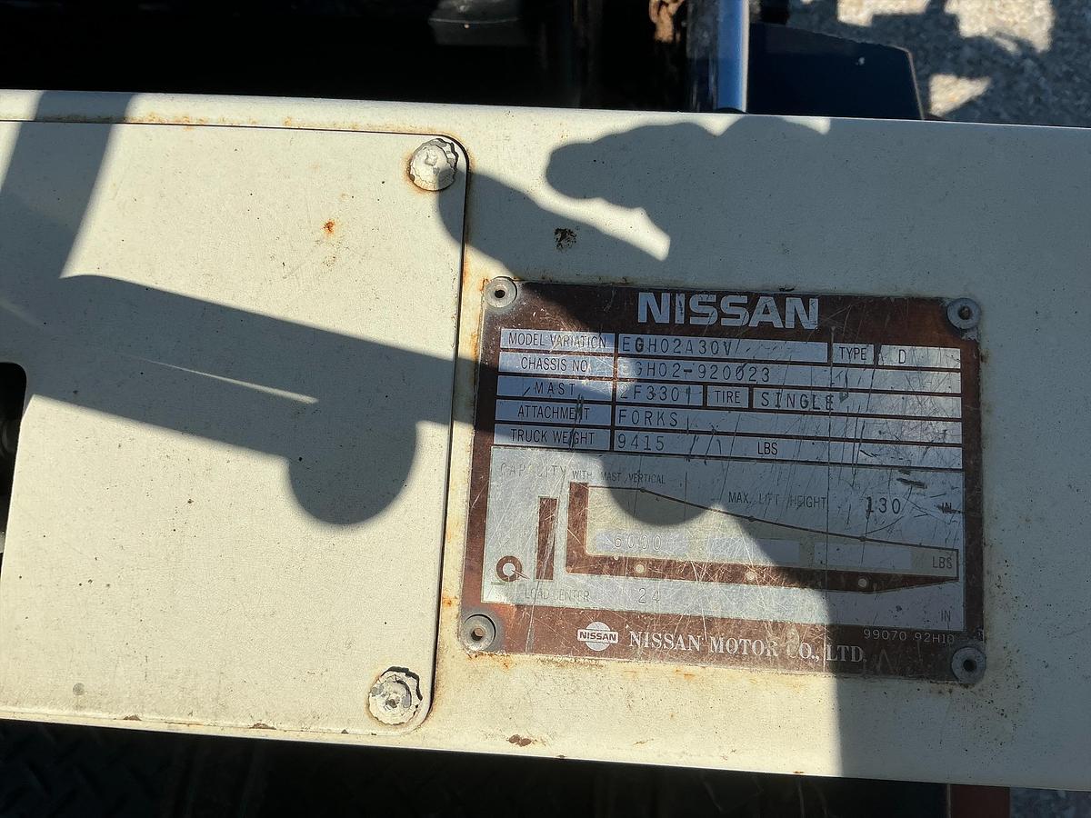 Used Nissan Forklift