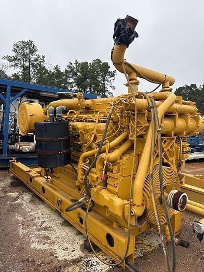 Used 2005 CAT 3512 B Engine w/Generator