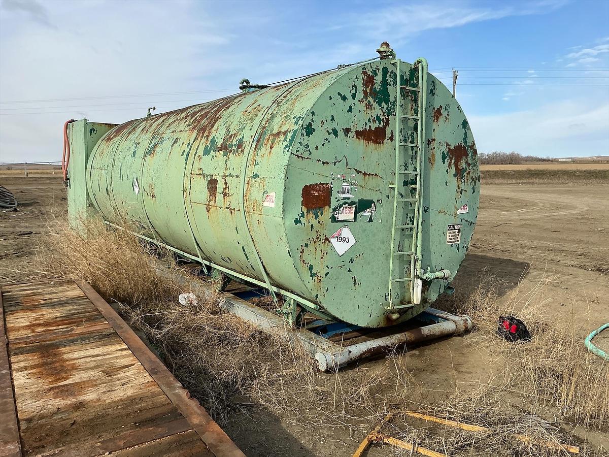 Used Welded Steel 20,000 Gal Diesel Fuel Tank