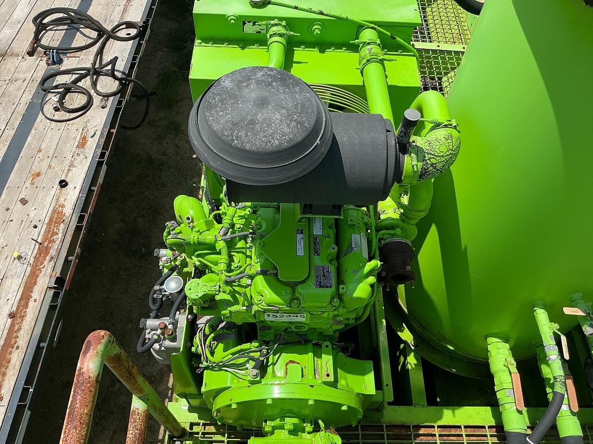 Used Isuzu Diesel Engine on Skids