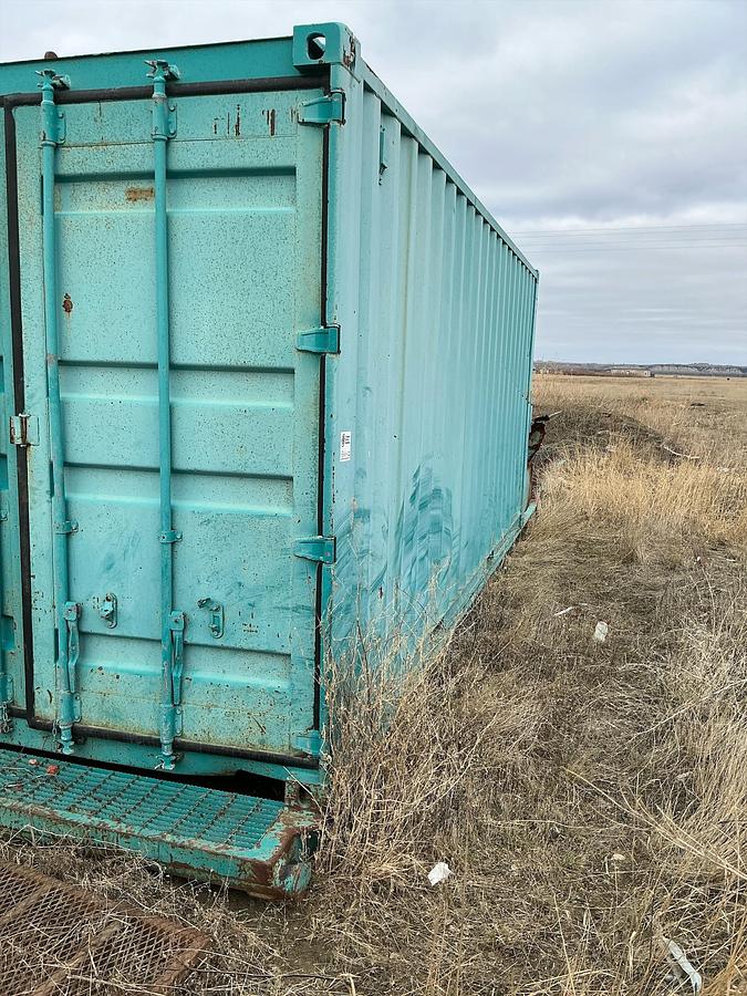 Used Welded Steel Connex w/Misc.