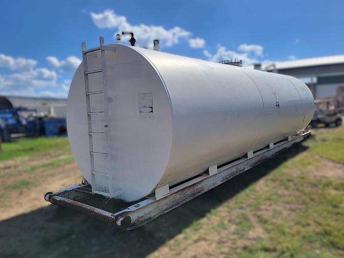 Used 10,000 Gallon Skid Mounted Fuel Tank