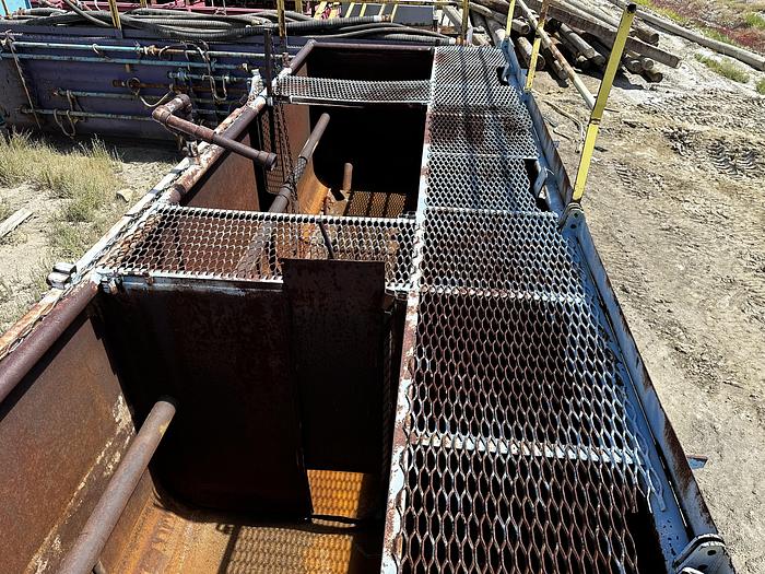 Used Mud Tank 250 BBL With Shaker