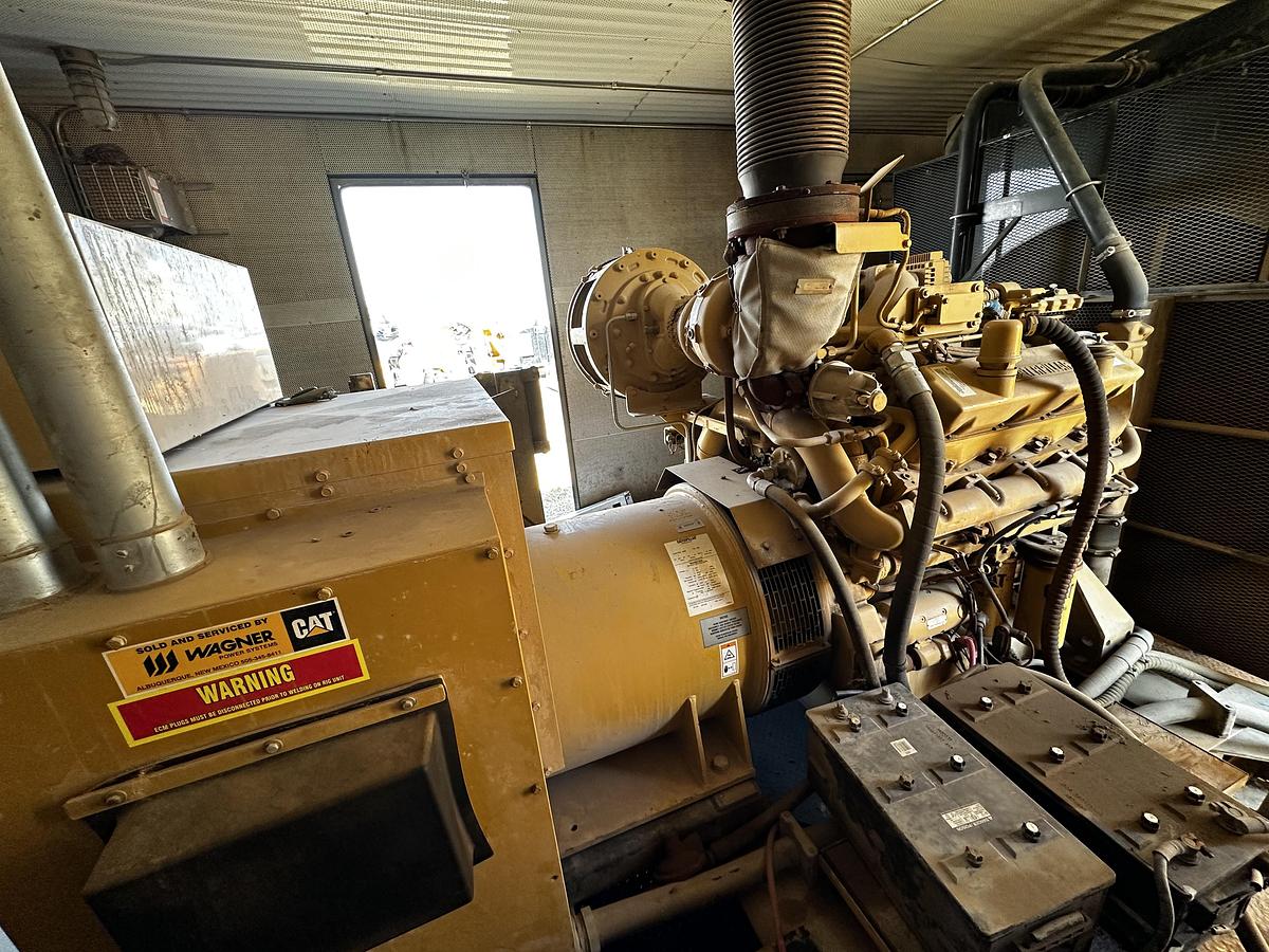 Used 2008 Cat G3408 Natural Gas 376 KVA Generator