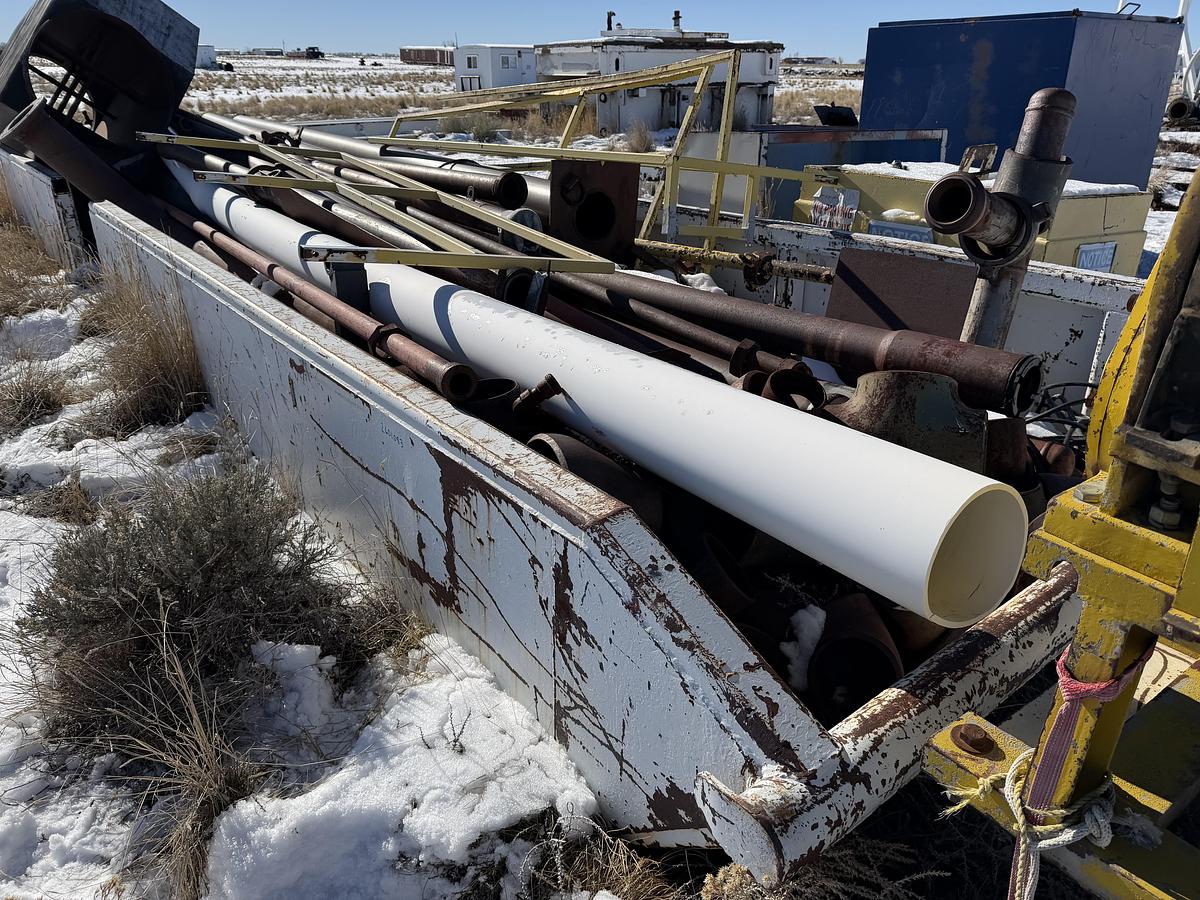 Used Junk Box with Pipe and Air Tugger Rig #323 