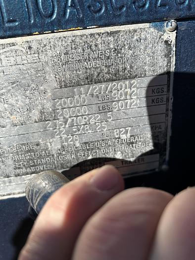 Used 2012 Kimble custom chassis Stinger