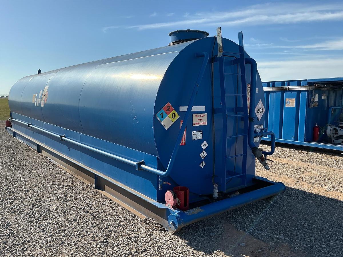 Used Welded Steel Fuel Tank H&P