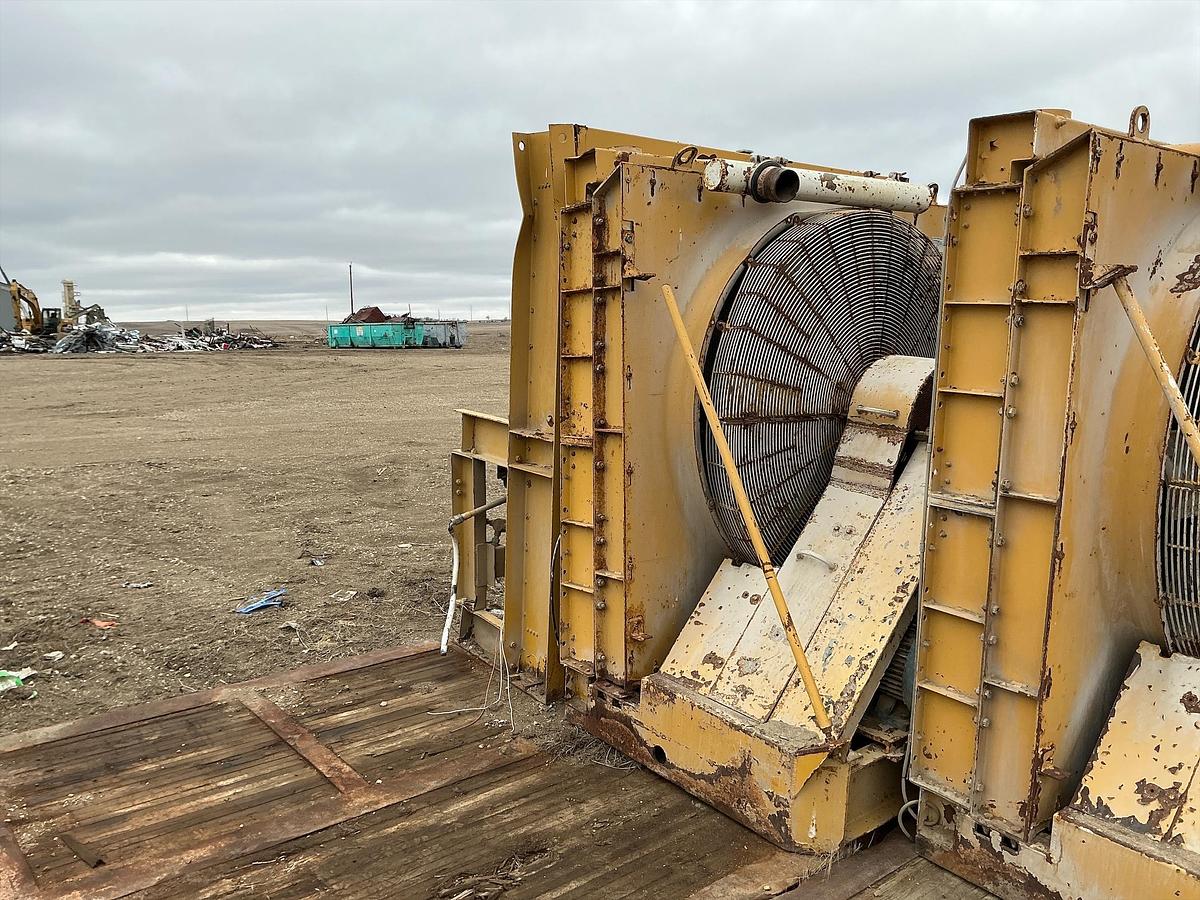 Used Caterpillar 3512 Electric Motor-Powered Radiator/Cooling Unit