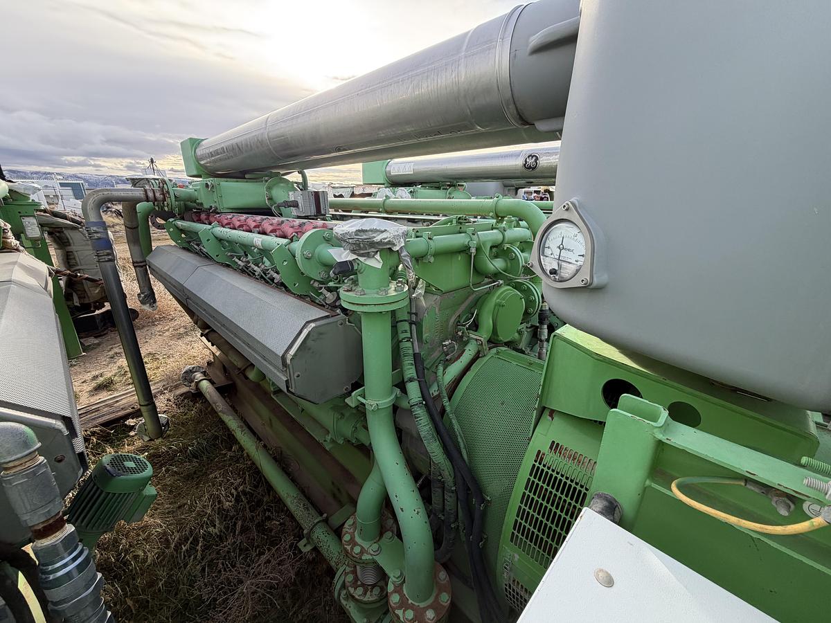 Used 2011 General Electric Jenbacher J320 Natural Gas Generator 1712KW