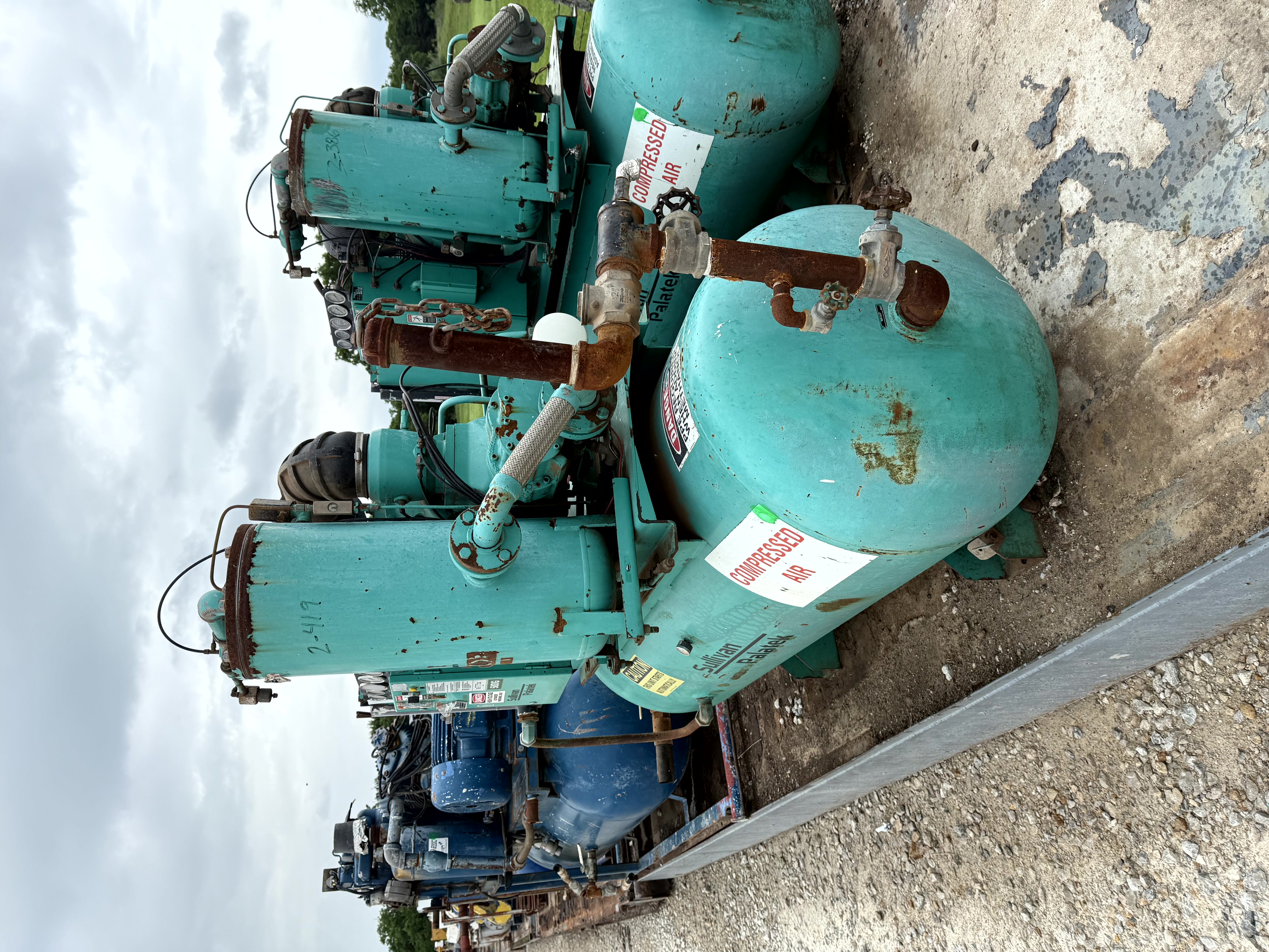 Used Sullivan Palatek Air Compressor