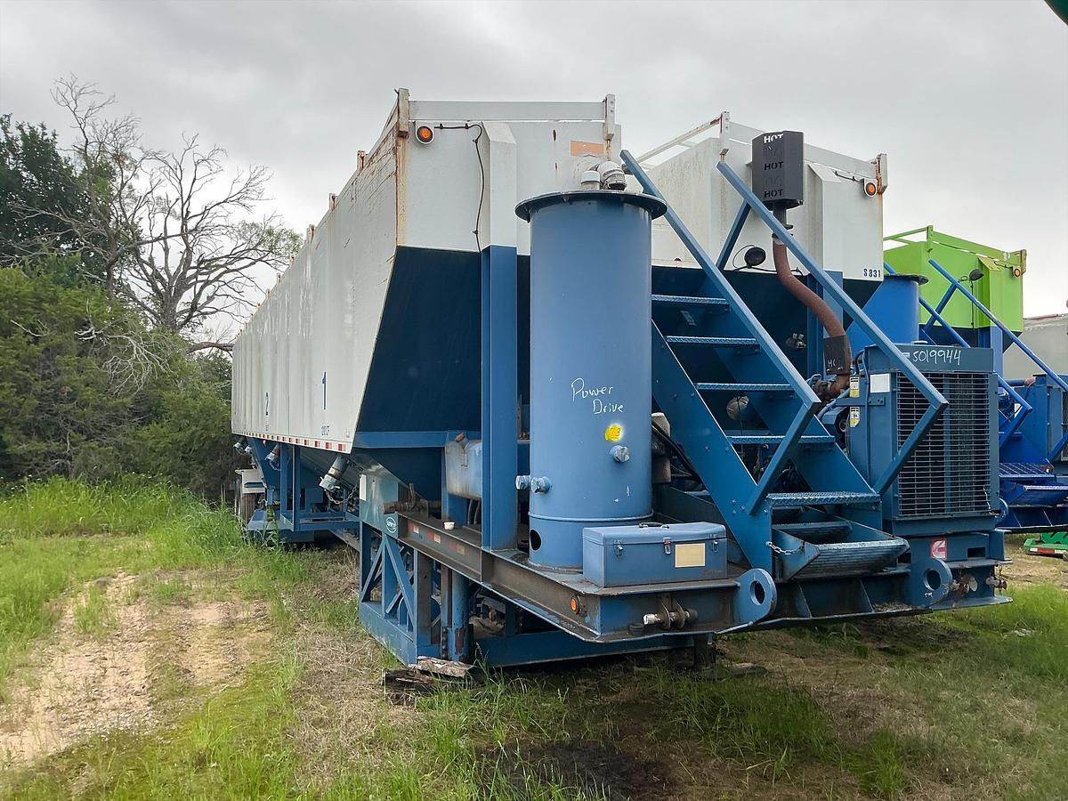 Used 2011 Appco Sand King FS-40 Portable Transfer Trailer