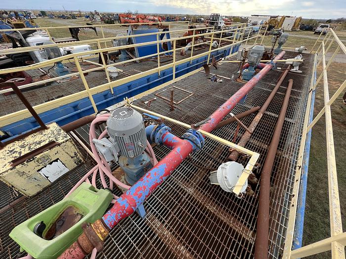 Used Mud Pits 800 BBL Tank System