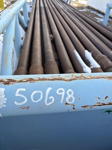 Used Pipe Tub With Drill Pipe