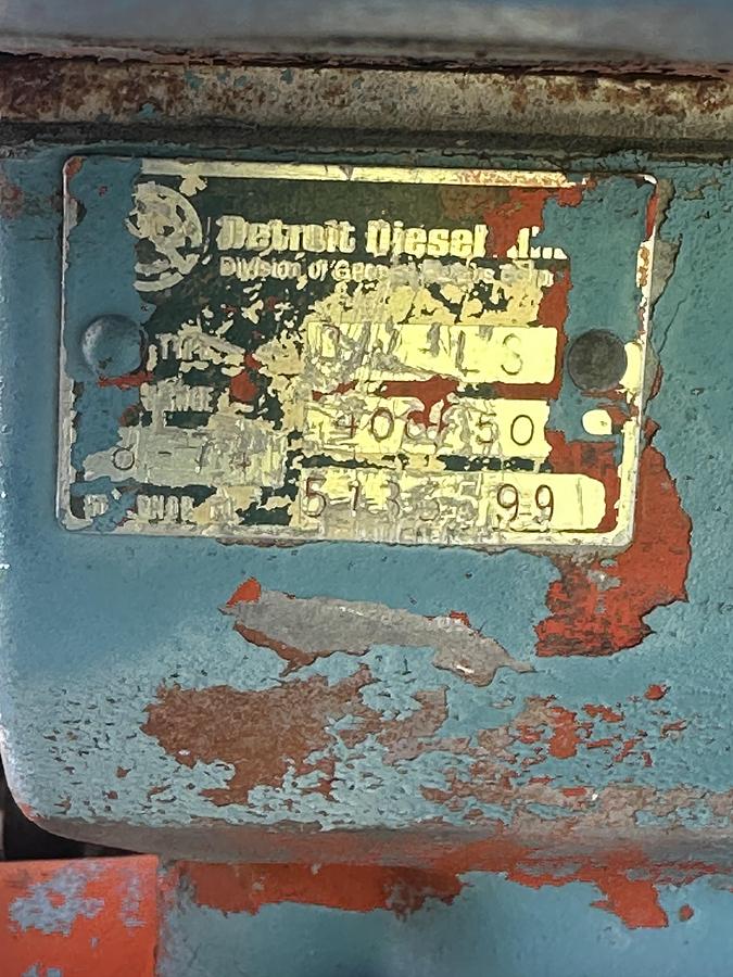 Used Skid mounted pump Shop made