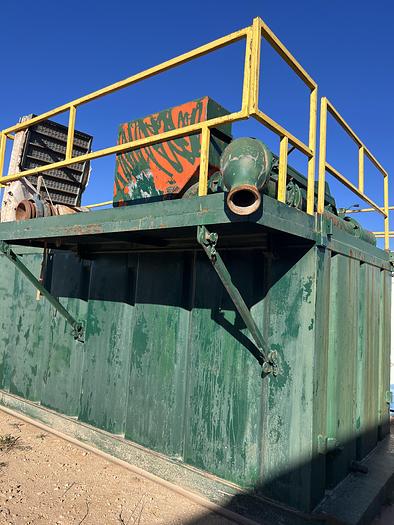 Used Mud Mixing Tank 200 BBL with shaker