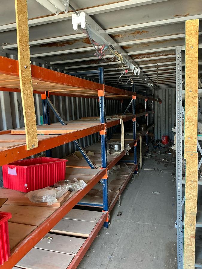 Used Connex Shelves
