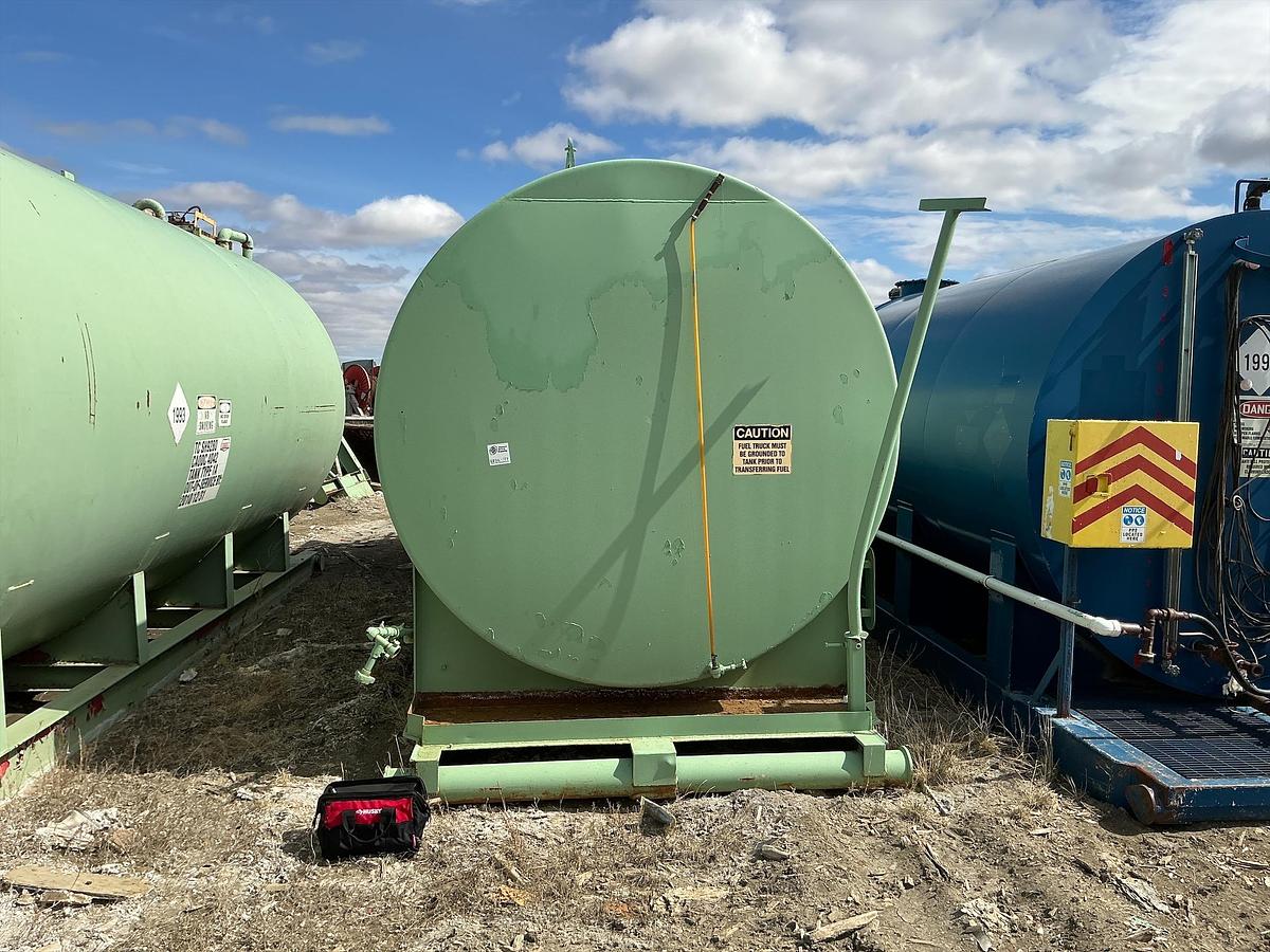 Used Welded Steel 15,000 Gallon Diesel Fuel Tank