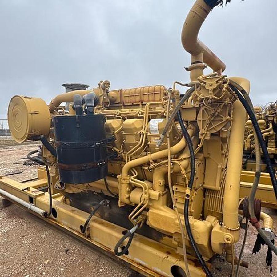 Used 2004 CAT 3512 B Engine w/Generator Drive