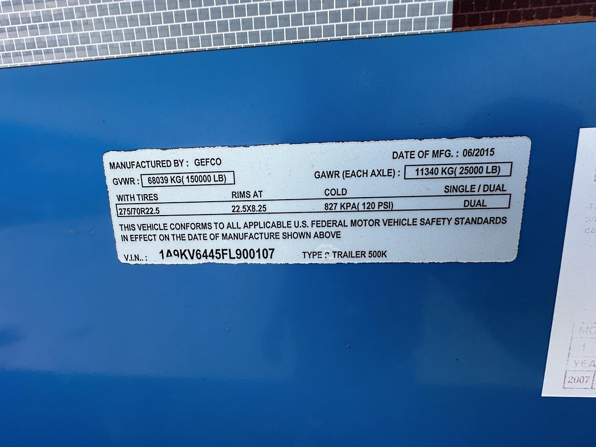 2015 Gefco / American Augers VR-500 Drill Rig