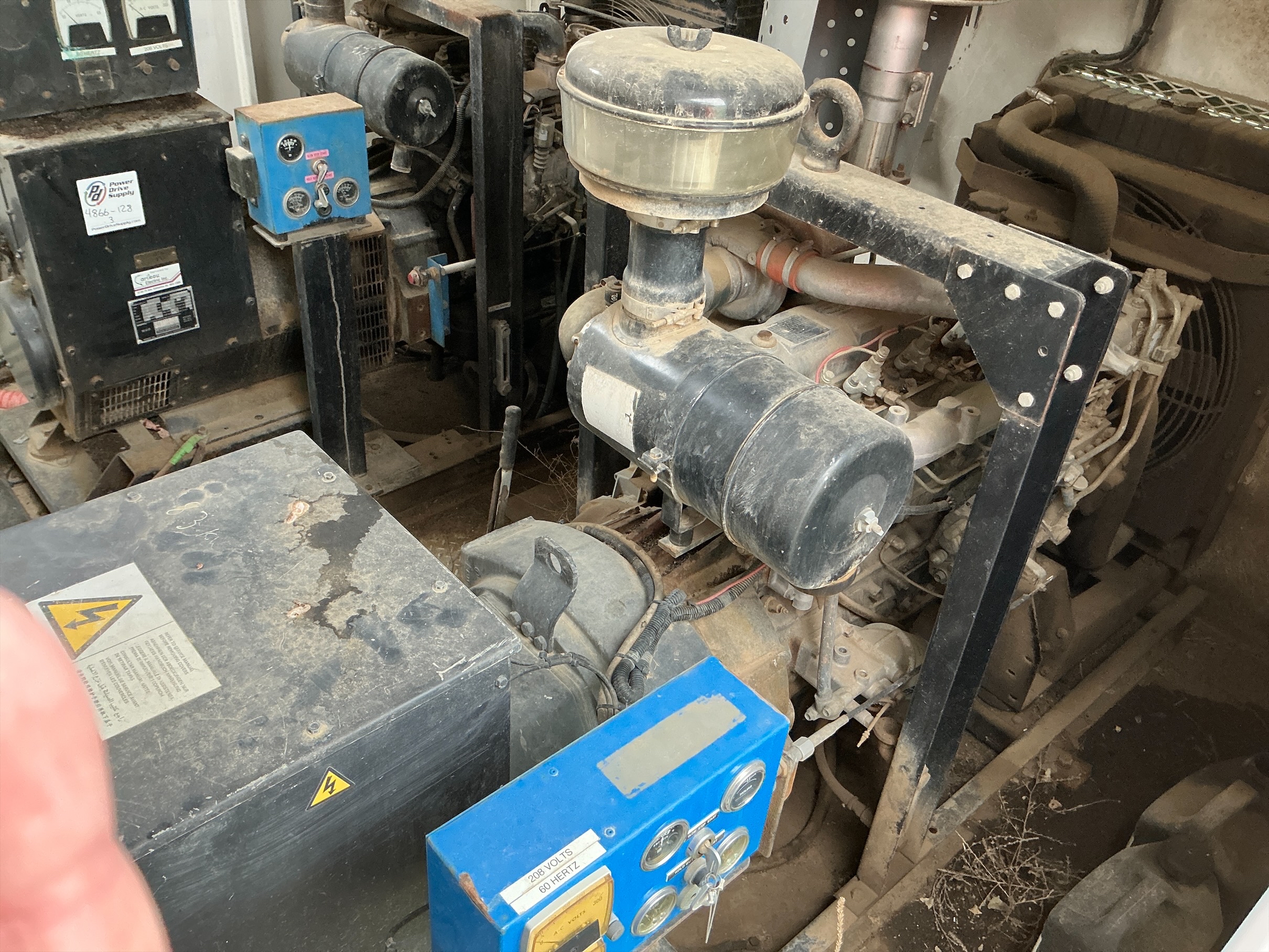 Used Isuzu A-6BG1 TQV Diesel Generator