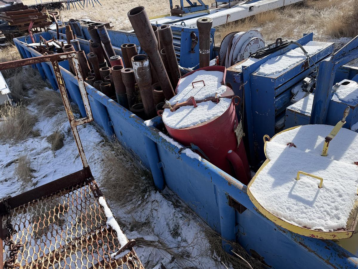 Used Junk Box with Lifting Subs, Wireline Units Rig #235