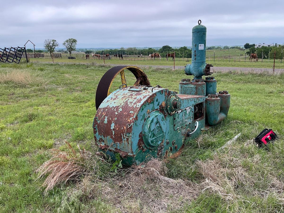 Used Continental Emsco D-125 Power Pump 