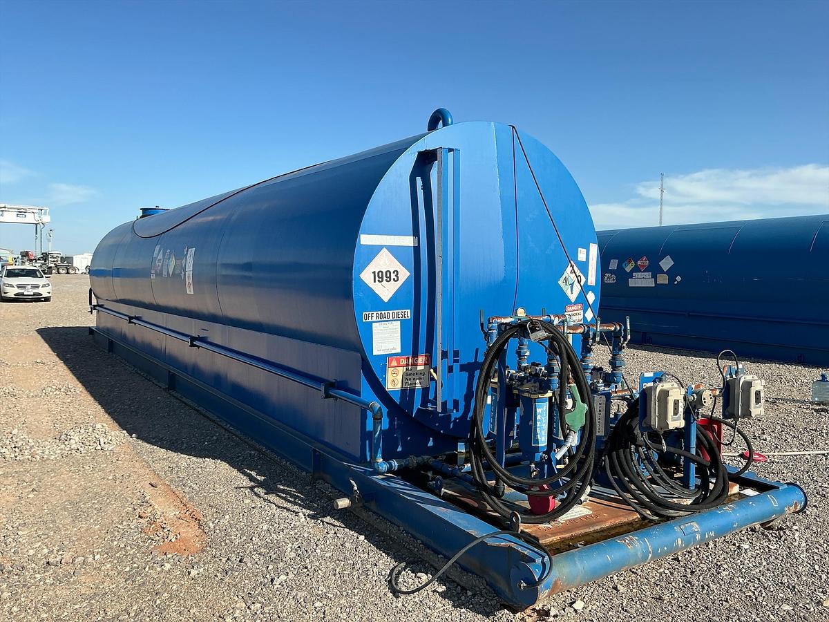Used Welded Steel Fuel Tank H&P