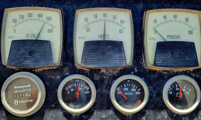 Used Perkins Diesel 500KW Taylor Gen Set Skidded