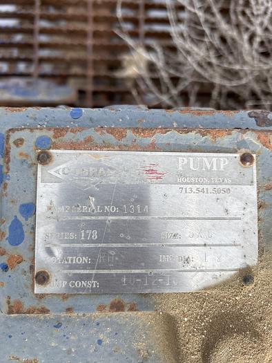 Used 2010 Cobra pump 178