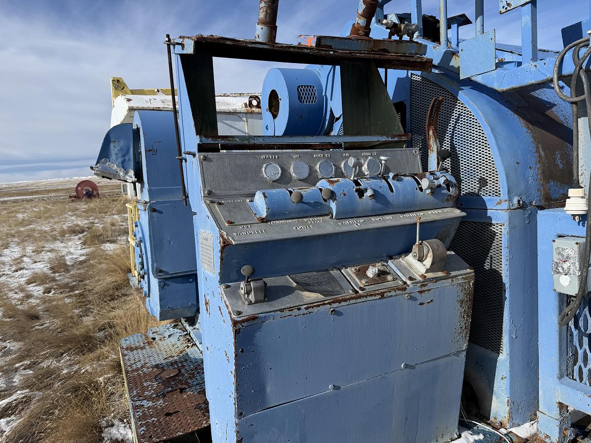 Used Emsco C1 1500 hp Drawworks Rig #235