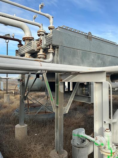 Used Smithco -  Fin Fan Cooler -  Regen Gas - Booster Discharge - 100.74 BTU/HR - 83.55BTU/HR