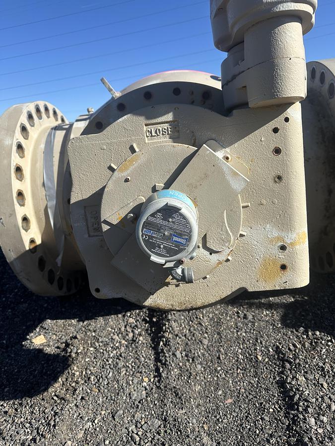 Used 30' Pneumatic Actuator Ball Valve