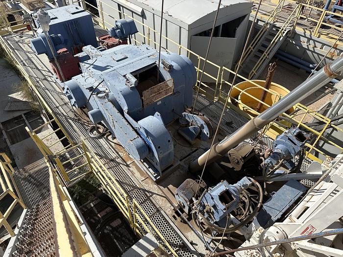 Used 2006 Loadcraft 1000HP Trailer Mounted, Skidding SCR Drilling Rig