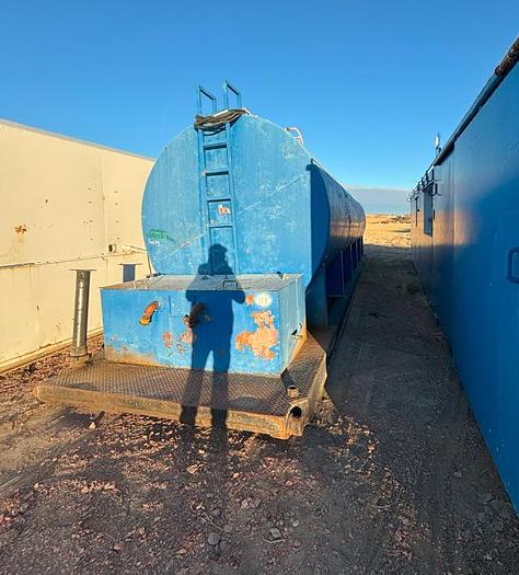Used Welded Steel 12,000 Gallon Diesel Tank