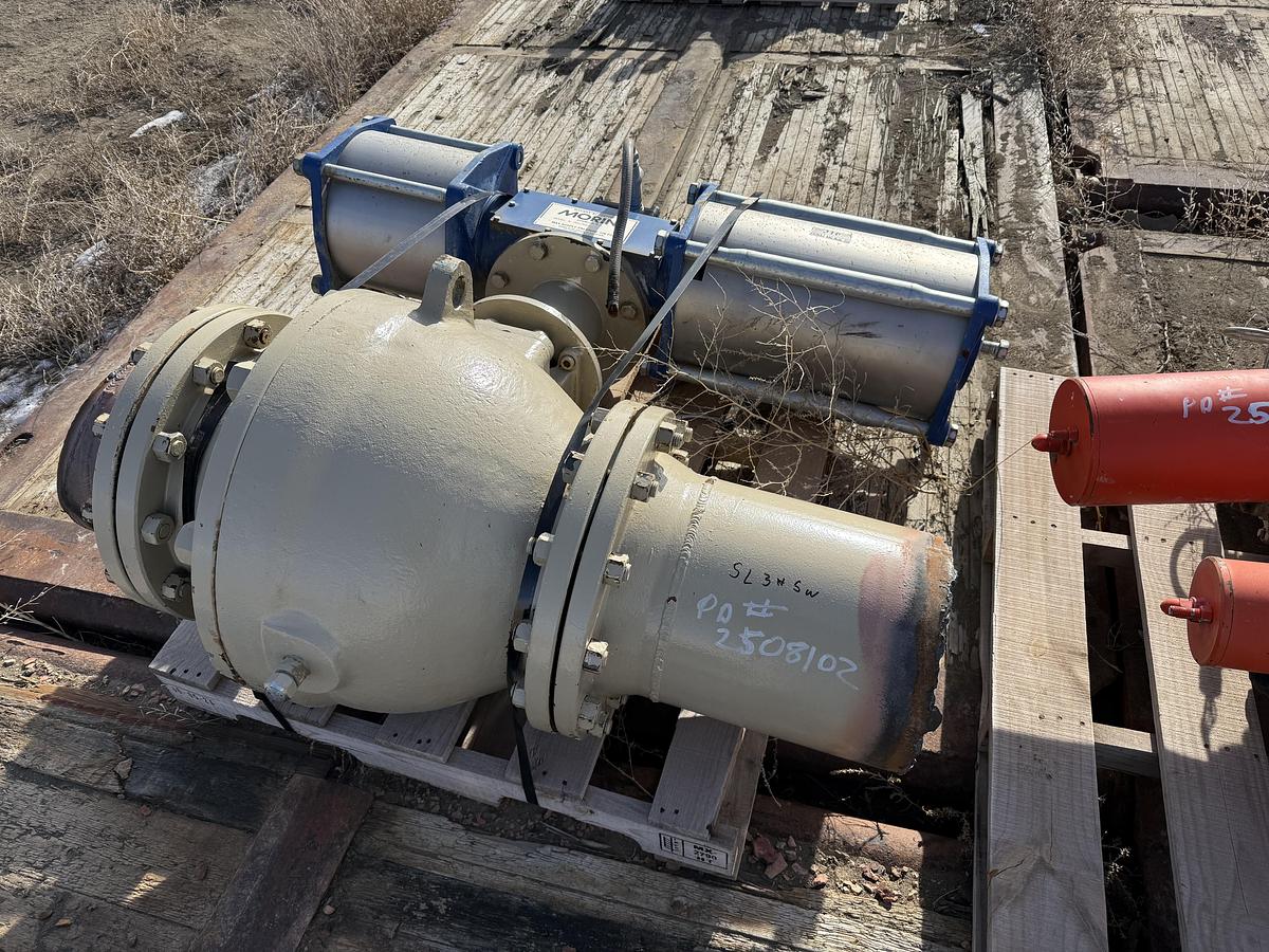 Used 2004 Morin Rotary actuator B-740U-S080