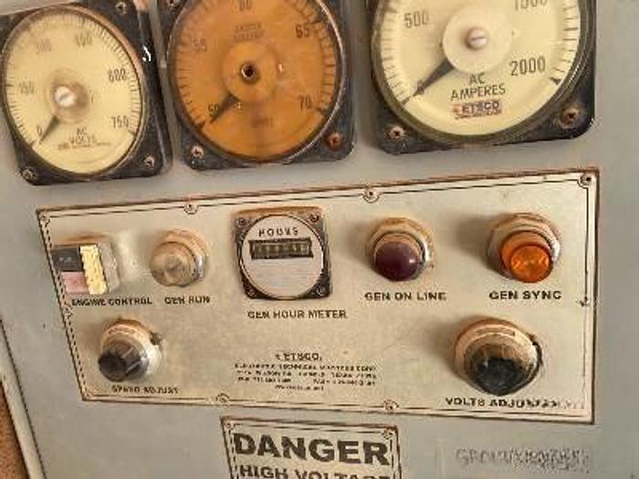 Used Cat 3508 Generator 700KW, 600V Top Drive Setup