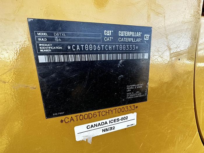 Used 2018 Cat D6T XL
