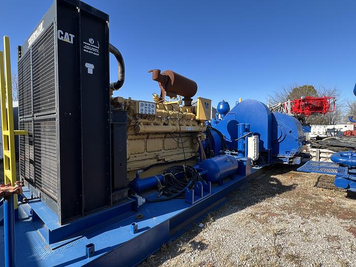 Used 2012 Service King SK 1000HP Trailer Mounted Drill Rig