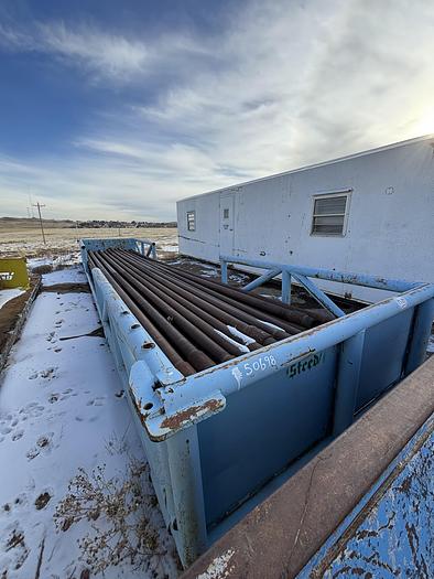 Used Pipe Tub With Drill Pipe