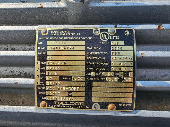 Used Moyno ESP pump Cavity Pump Nord Drive System