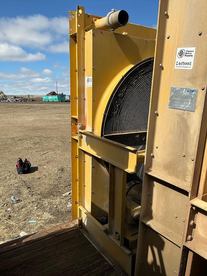 Used Caterpillar 3512 Electric Motor-Powered Radiator/Cooling Unit 
