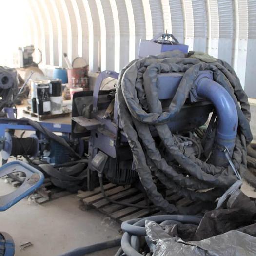 Used RBW Faster Blaster Centrifugal Shot Blast Cleaning System