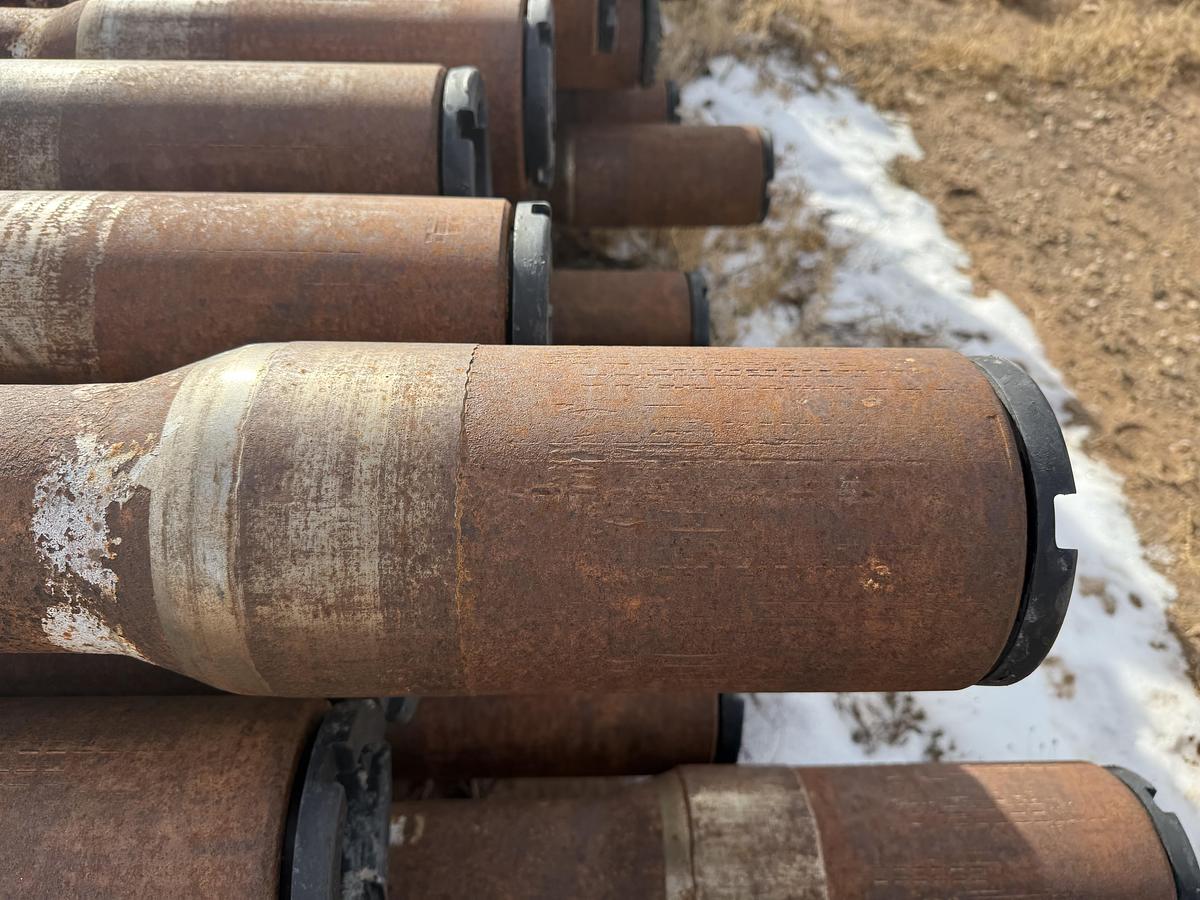 Used 4-1/2" Range 2 Drill Pipe