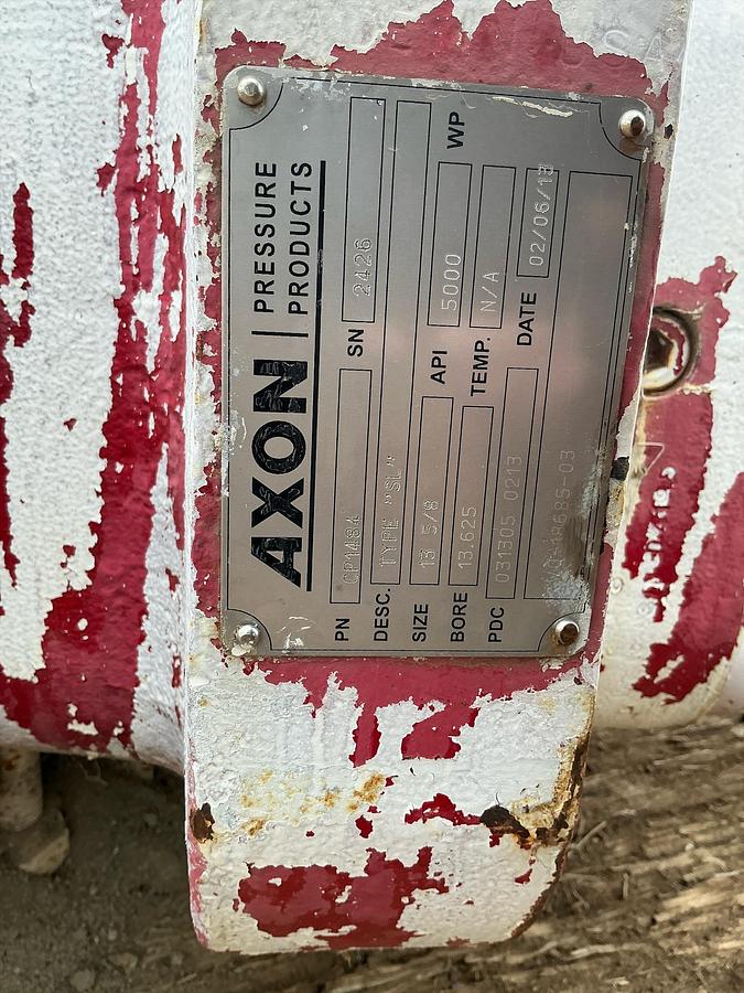 Used Axon 5x11 Single Ram BOP