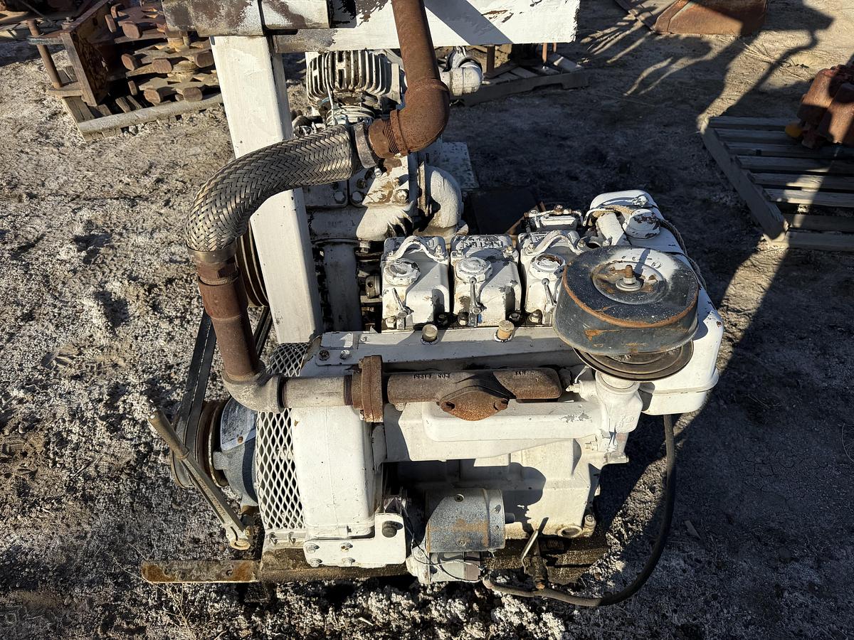 Used Lister Diesel Air Compressor