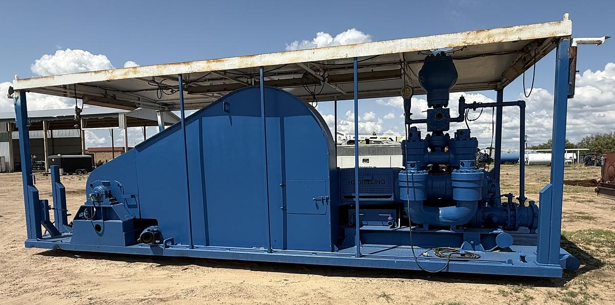Used National K-500A Duplex Mud Pump