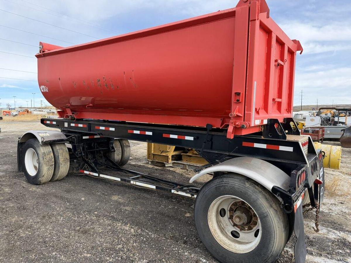 Used 1999 K&H MFG 15 ft transfer pup Trailer